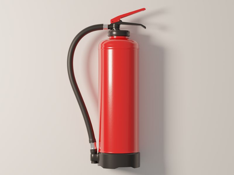 Image of the CommanderEDGE 2kg CO2 Fire Extinguisher piece
