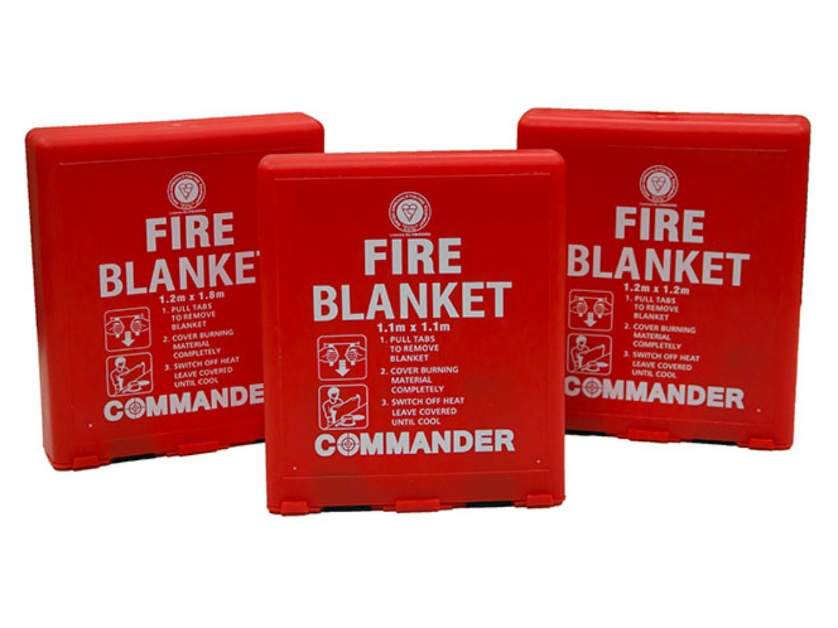 Image of the 1.1m x 1.1m Fire Blanket piece