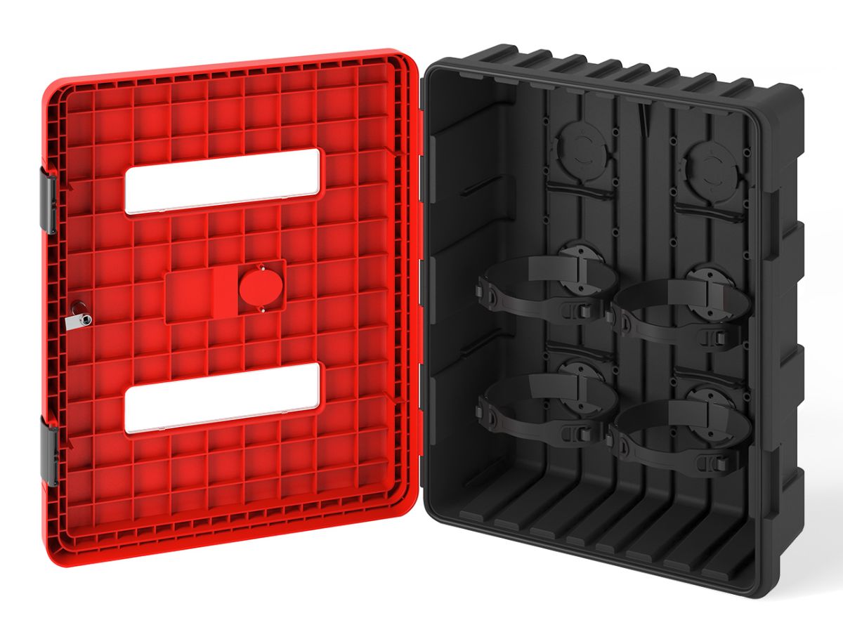 Image of the Commander Double Lockable Cabinet piece