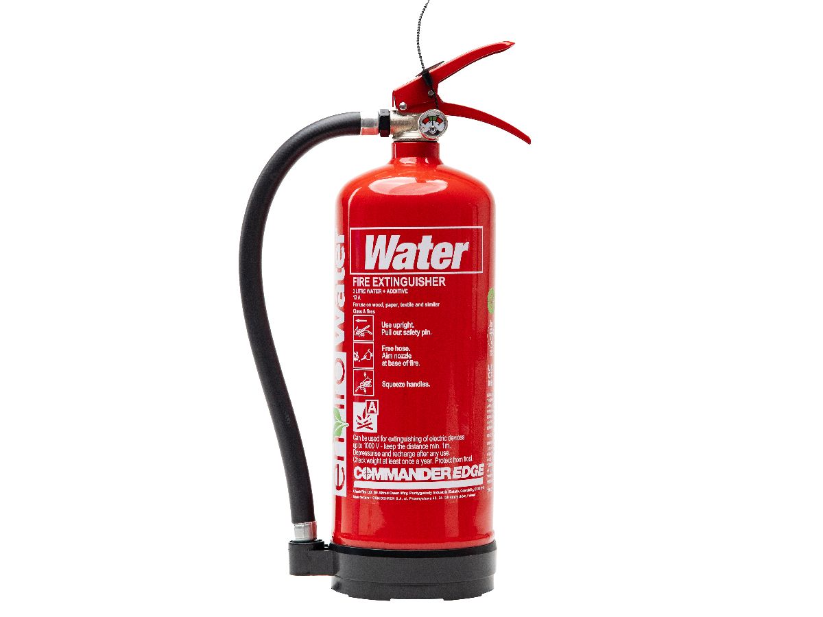 Image of the CommanderEDGE 3ltr enviroWater Fluorine Free Water Extinguisher piece